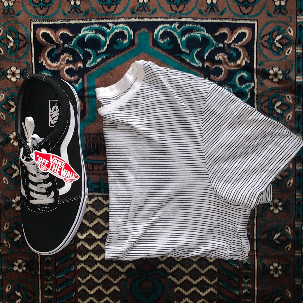 Men’s Striped Short Sleeve H&M Shirt